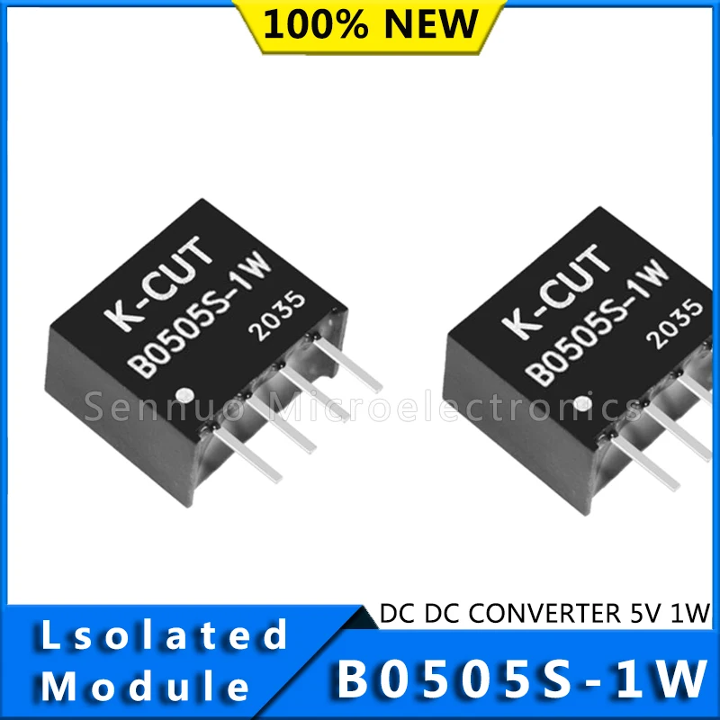 1PCS New original DC-DC Isolation Power Module B0505S-1W B0505S B0505 SIP-4 5V to 5V Isolated Module /DC /DC CONVERTER 5V 1W