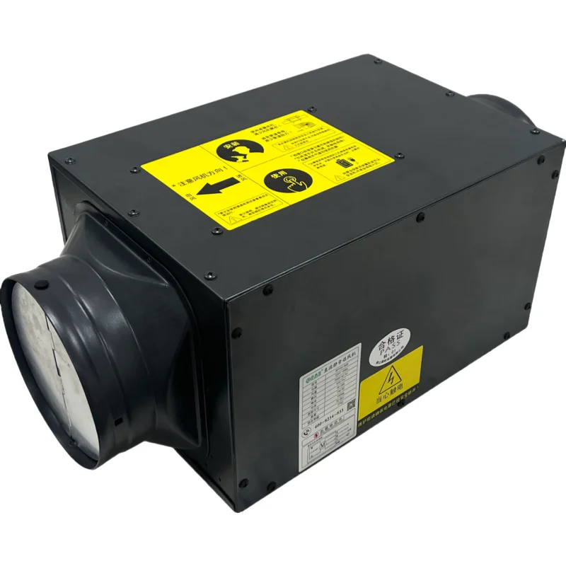 Silent Residential Ultra Inline Duct Fan Plastic Blades 150mm Duct Diameter Energy Saving 80Pa Pressure Exhaust ODM OEM