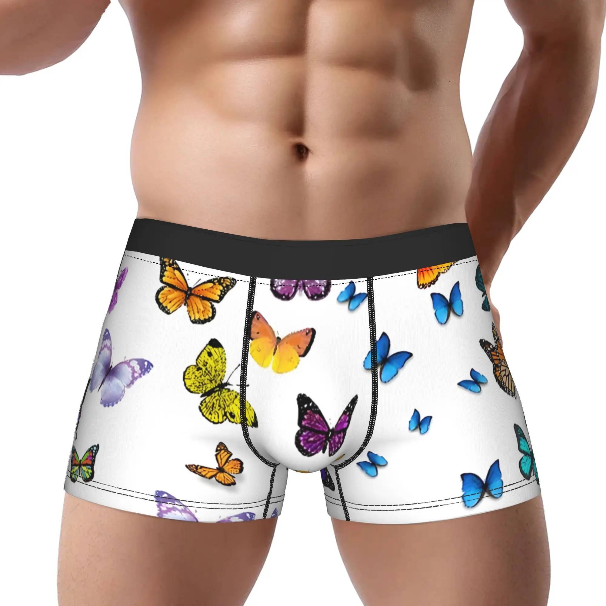 

Трусы-боксеры Butterfly Crazy, дышащие трусики, мужское нижнее белье, удобные шорты-боксеры Butterfly