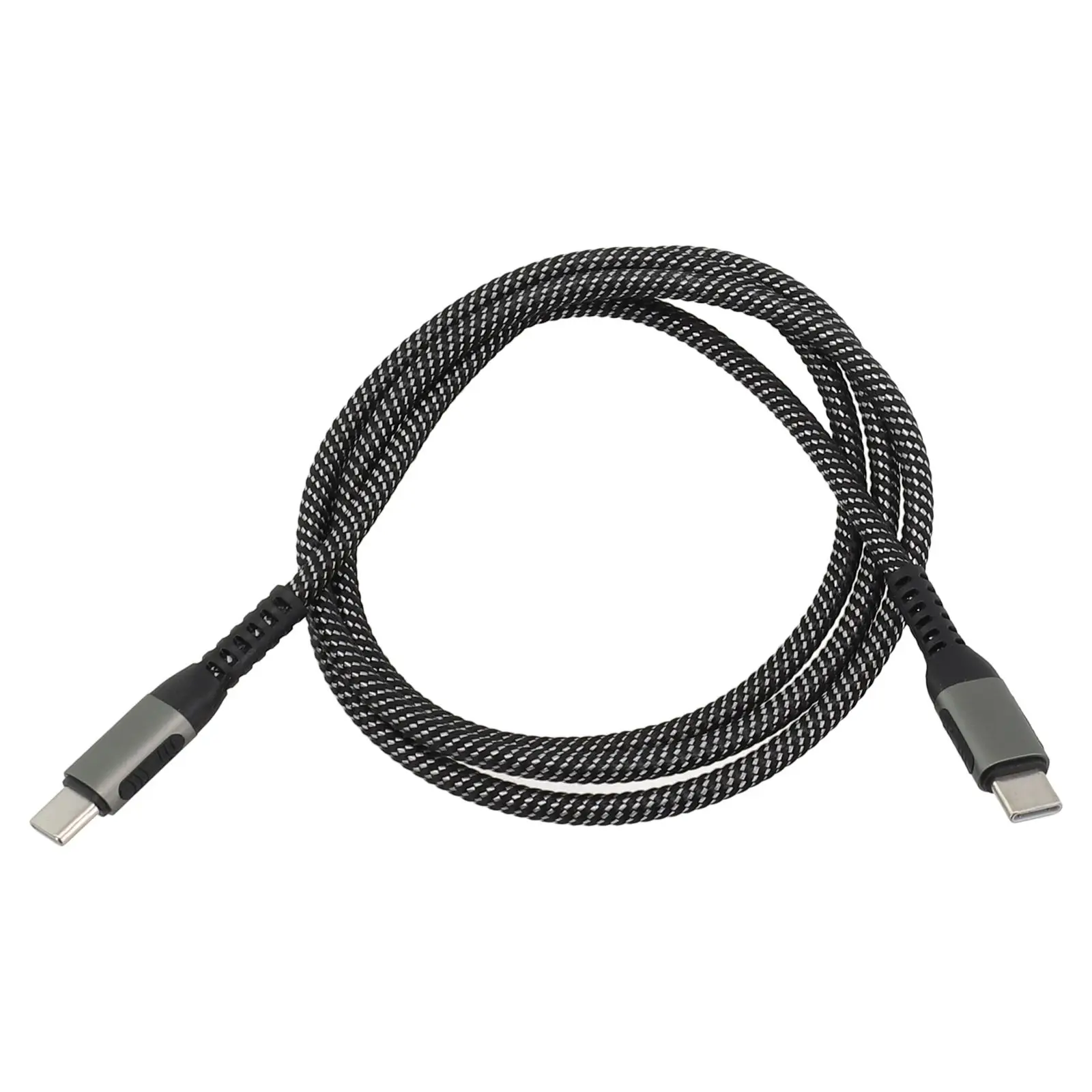Reliable 240W Fast Charging Cable for Braided Devices Made from TPE Compatible with and for Efficient Charging