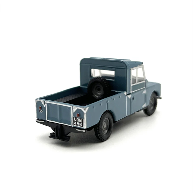 1:76 Scale Diecast Alloy Land Rover 109 Transport Vehicle Pickup Truck Model Classic Adult Collection Toys Gifts Static Display