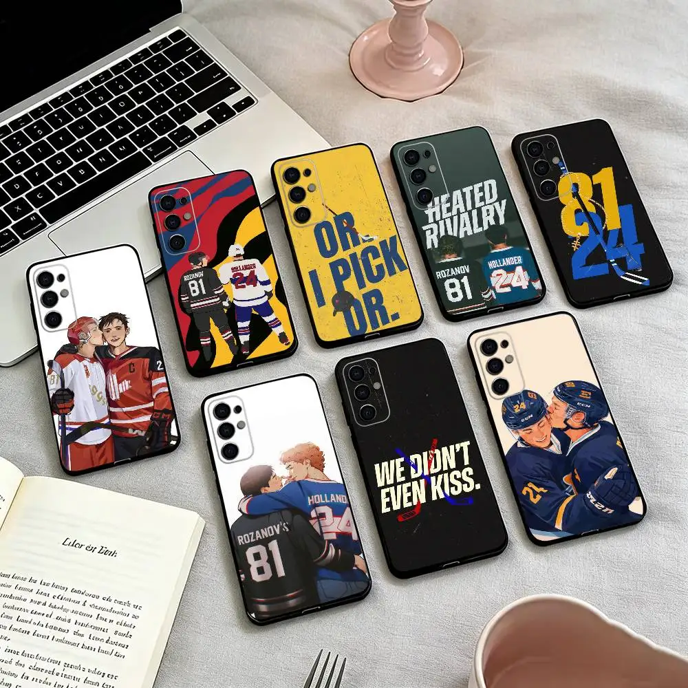 

F-Heated T-Rivalry Phone Case For Samsung S25,S24,S21,S22,S23,S30,Ultra,S20,Plus,Fe,Lite,Note,10,Black Cover