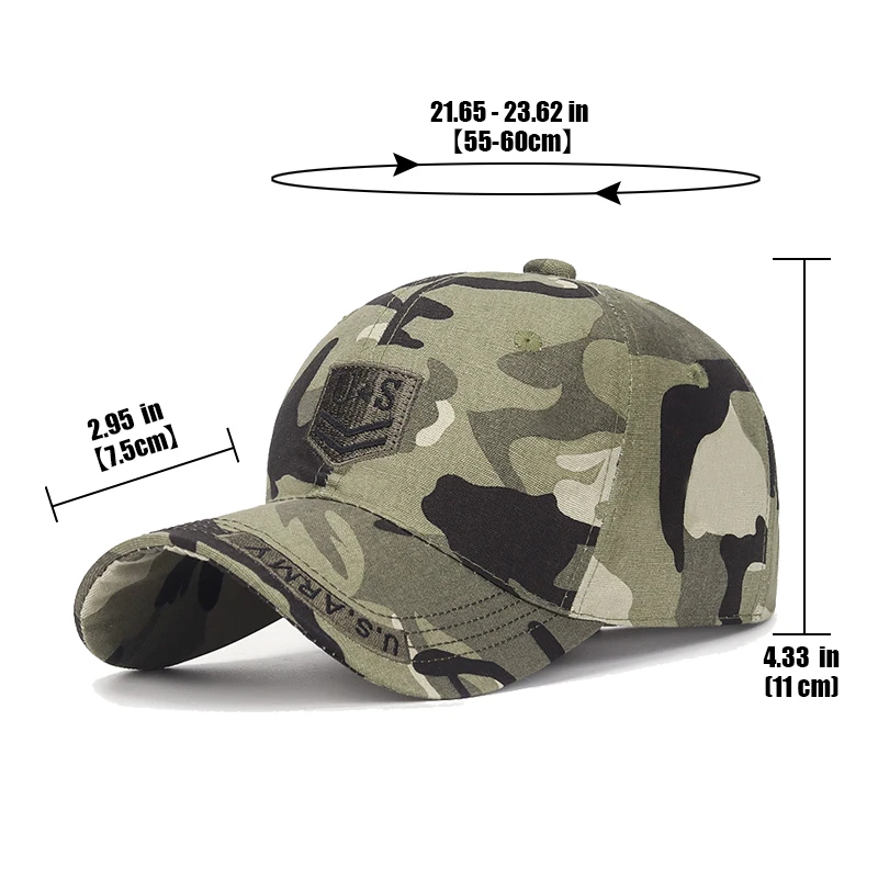 New Men Women Military Enthusiast Soft Top Baseball Cap Unisex Fashion Outdoor Sport Military Cadet Snapback Hat