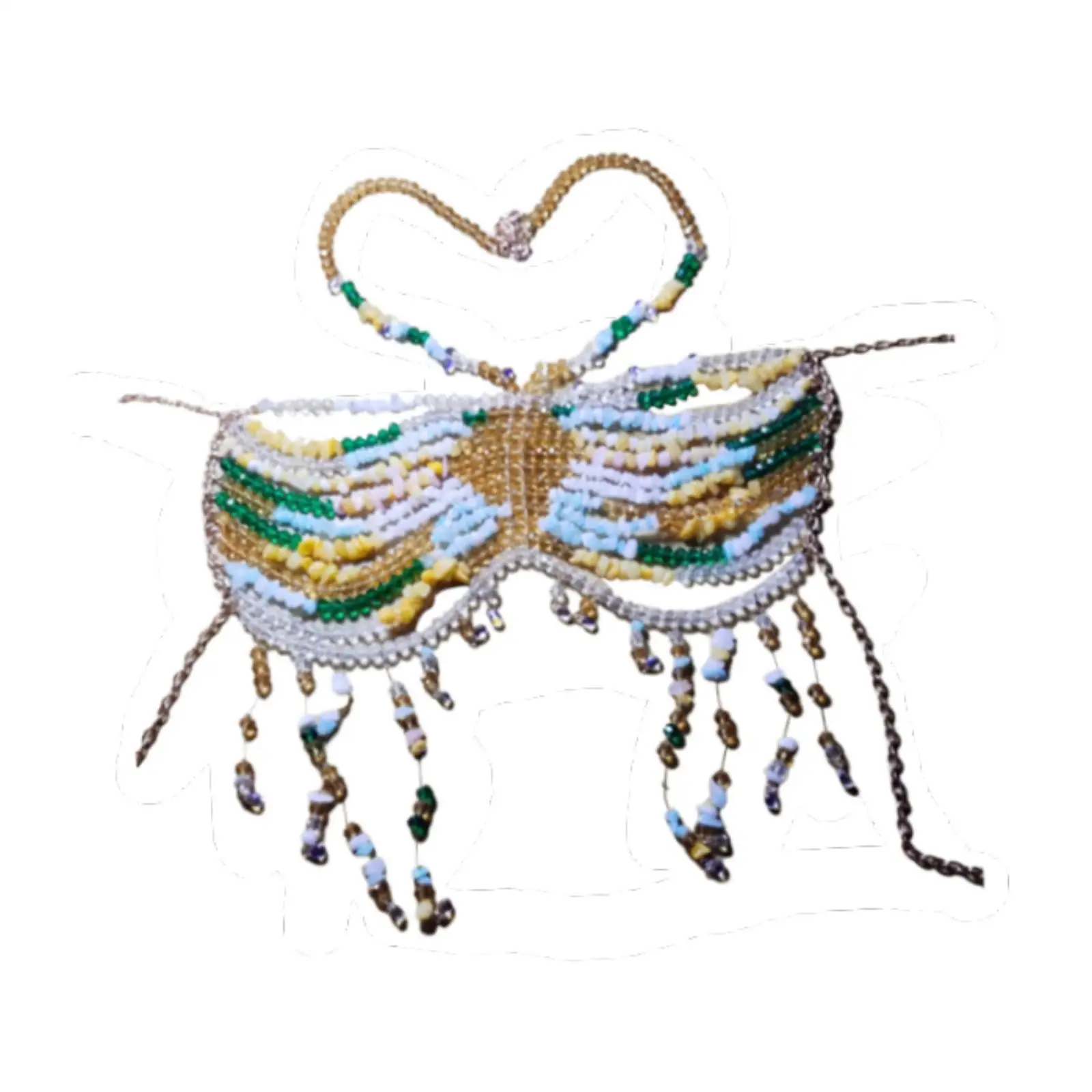 

Женский бюстгальтер-цепочка для тела, украшения для тела для концертов, аксессуары для костюмов, ночной клуб