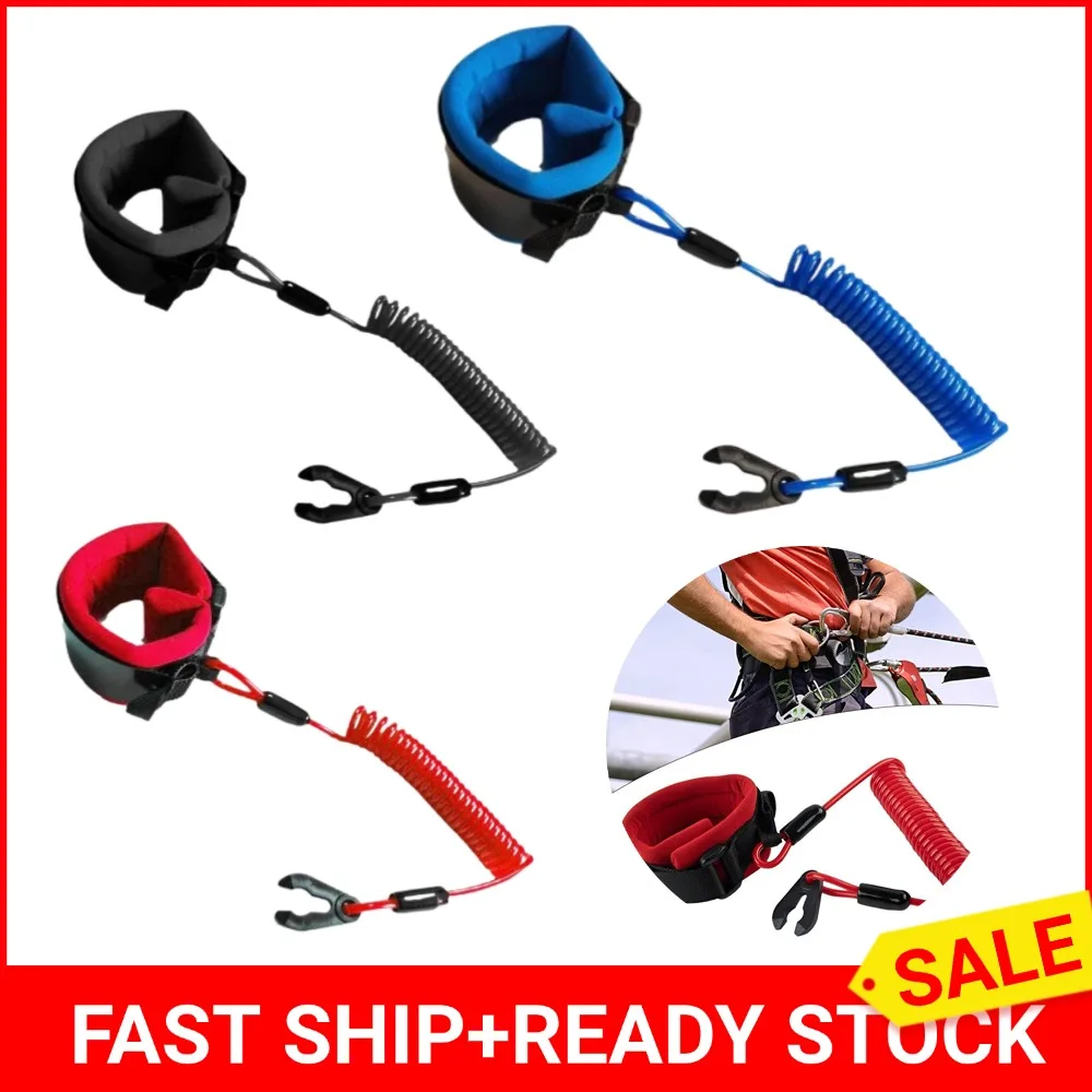 Boat Outboard Engine Motor Lanyard Kill Stop Switch Safety Tether Cord Safety Lanyard Suit for Most Board Engine