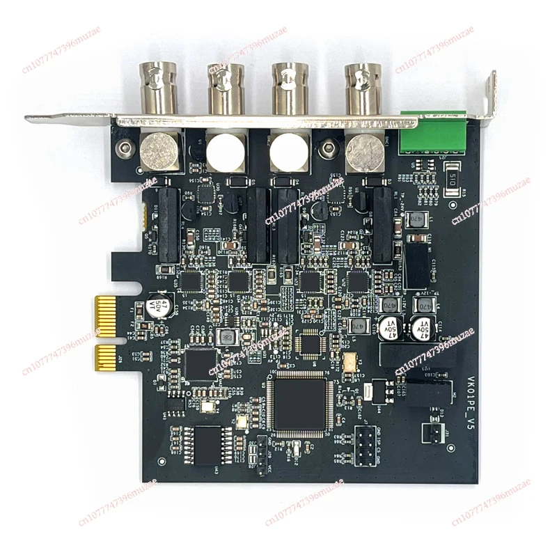 71PE PCIE 24-bit Data Collection Card Photoelectric Isolation Belt IEPE Function 102.4K Sampling UV Level