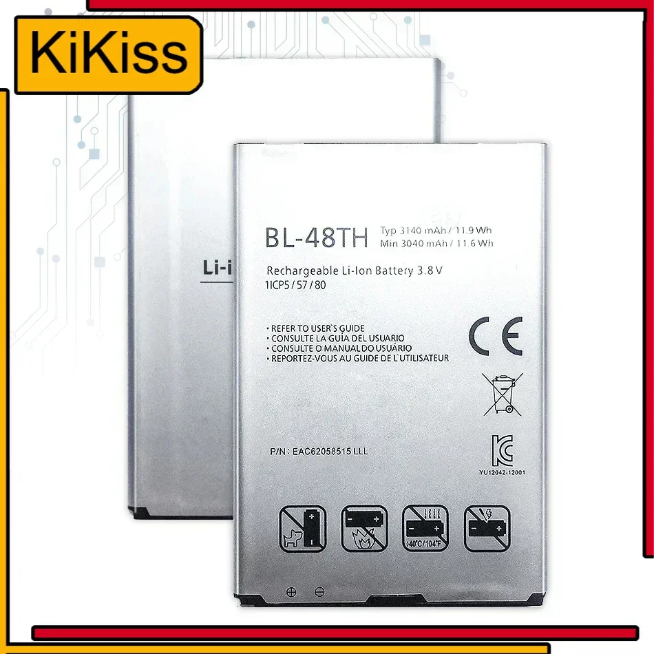 BL-48TH 3140mAh Battery for LG E940 E977 F-240K F-240S For Optimus G Pro lite D686 E980 E985 E986