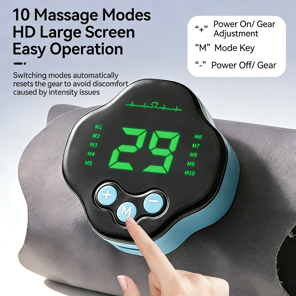 

EMS Electric Hand Massager 29 Levels Microcurrent Cordless Wristband Built-in 300mAh battery Wrist Massager Wrist Support Brace