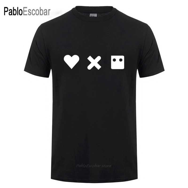 الحب الموت والروبوتات تي شيرت الرجال النساء الصيف عادية نمط موضة تي شيرت على طراز هاراجوكو قصيرة الأكمام الياقة المستديرة القطن التي شيرت المحملة