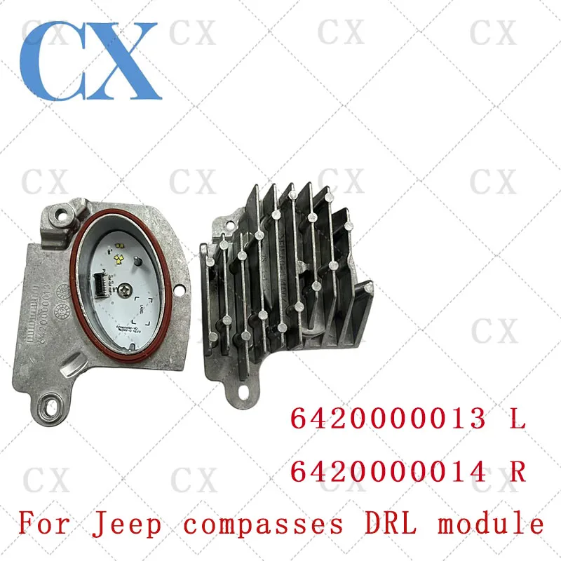 6420000013 6420000014 For Jeep Compass LED Module Daytime Running Lights (DRL) Headlight Source Module  2021-2023