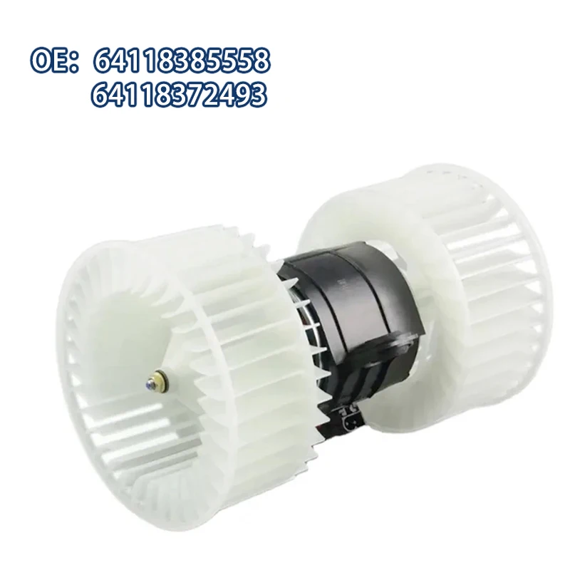 

64118385558 64118372493 Двигатель вентилятора HVAC с каркасом вентилятора для BMW E39 525 528I 530I 540I M5 X5 E53 аксессуары