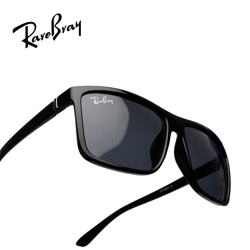 نظارات شمسية RareBray Fashion الكلاسيكية للجنسين مضادة للوهج بإطار مربع كبير UV400 مستقطبة للقيادة والسفر في الهواء الطلق