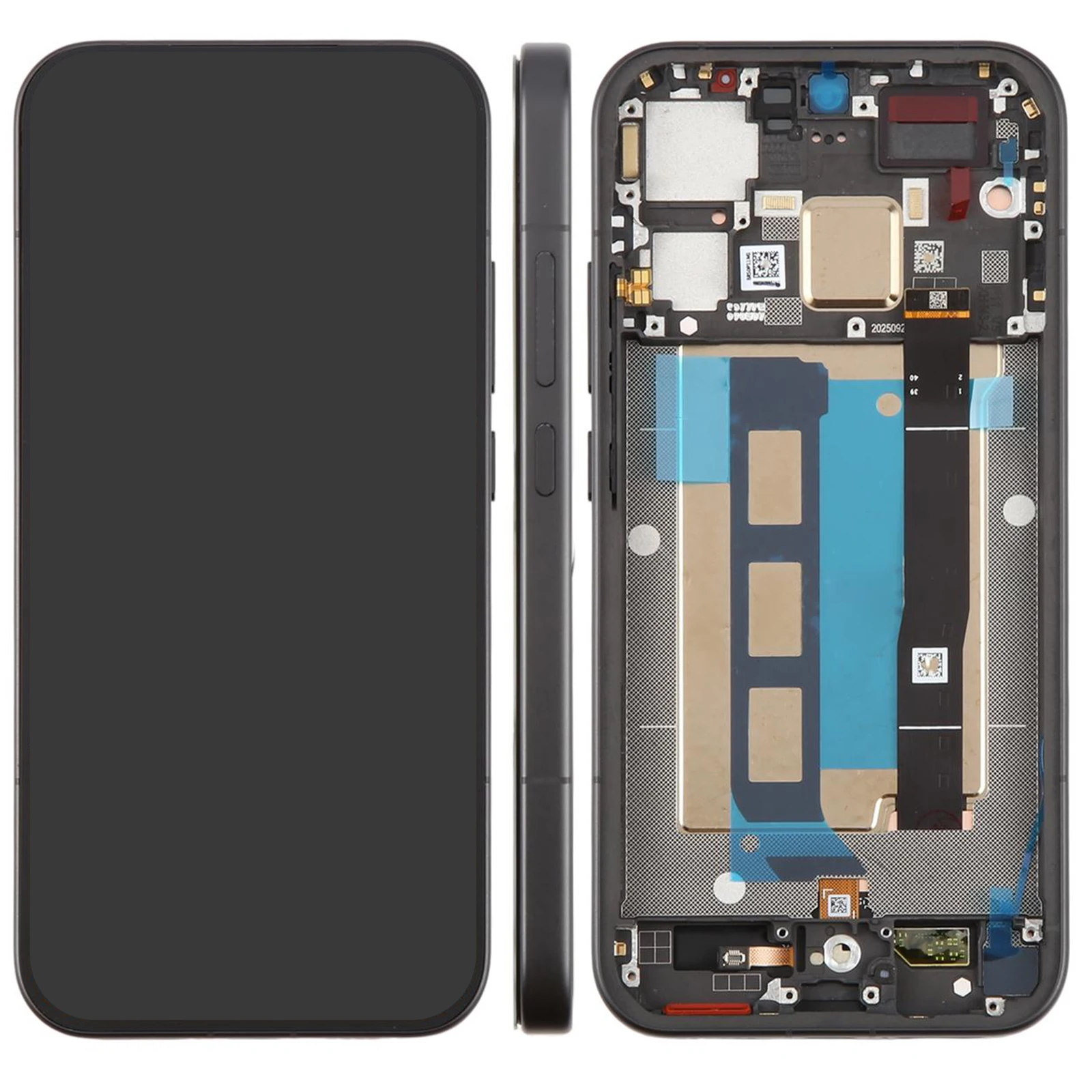 For Xiaomi Redmi K90 5G / Poco F8 Pro 5G OEM Grade S AMOLED Screen and Digitizer Assembly + Frame (Without Logo) - Black