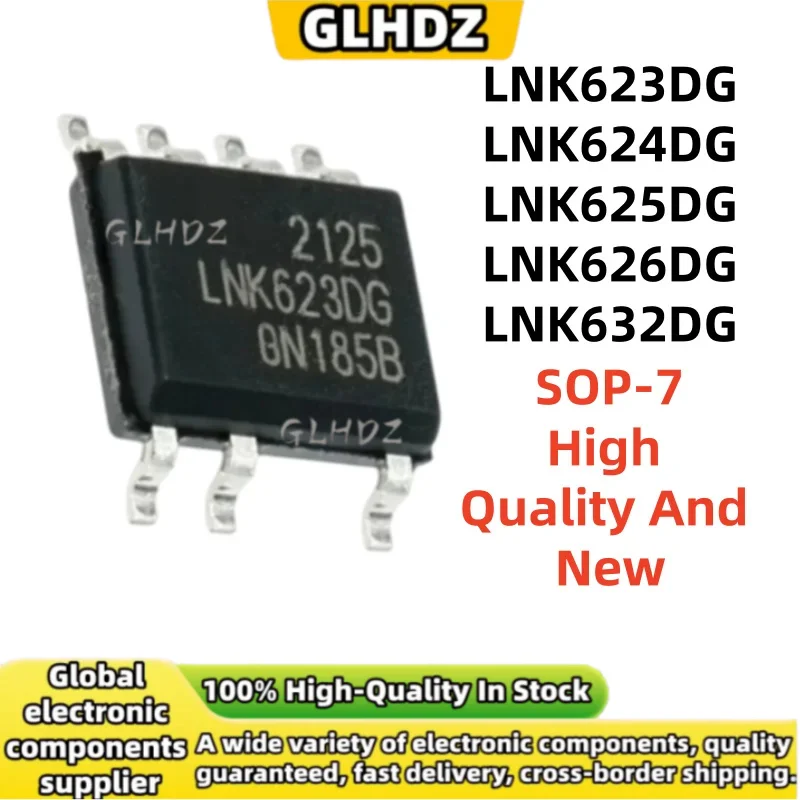 Best Quality 10UNITS LNK623DG LNK624DG LNK625DG LNK626DG LNK632DG SOP-7 in Stock