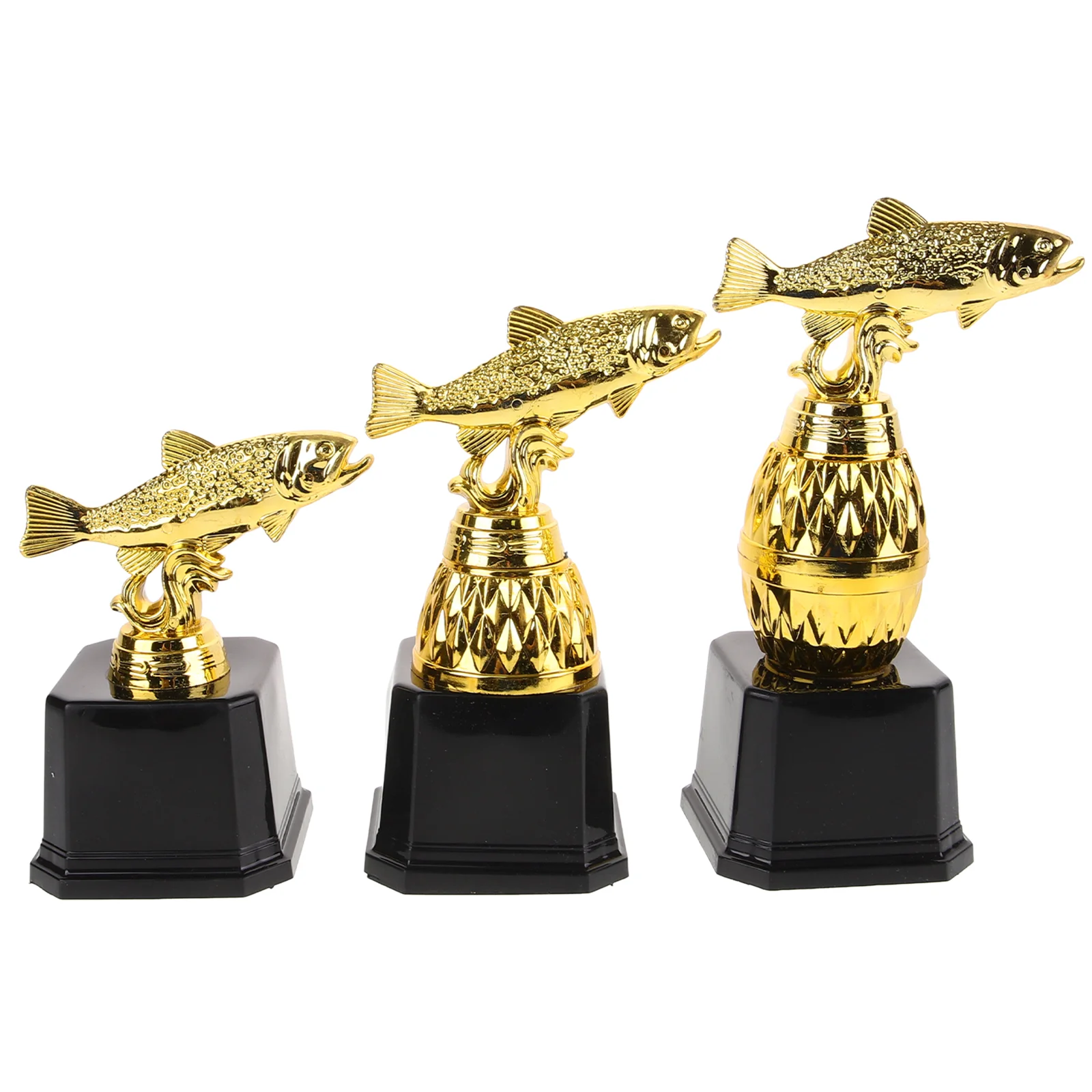 

3 Pcs Trophies Party Celebration Award Trophy for School Gift Decor Winner Cup Plastic Child