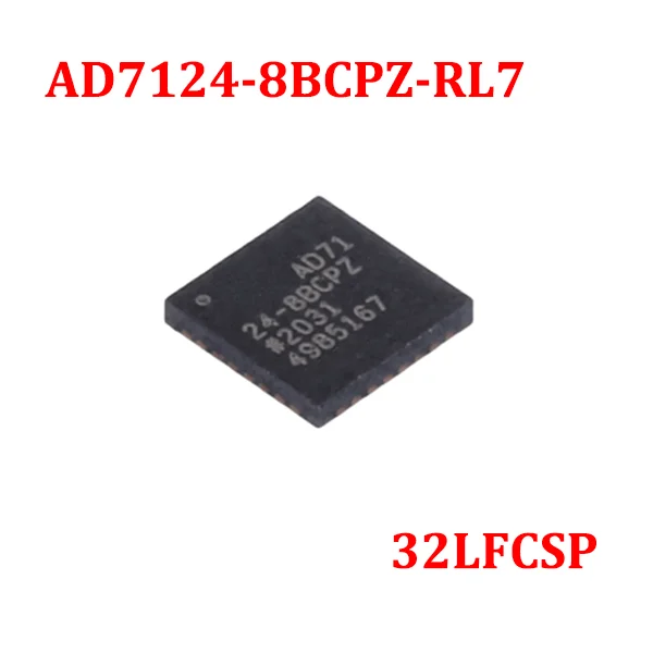 1PCS/5PCS/10PCS/50PCS AD7124-8BCPZ-RL7 IC ADC 24BIT SIGMA-DELTA 32LFCSP Brand New Original IC Chip