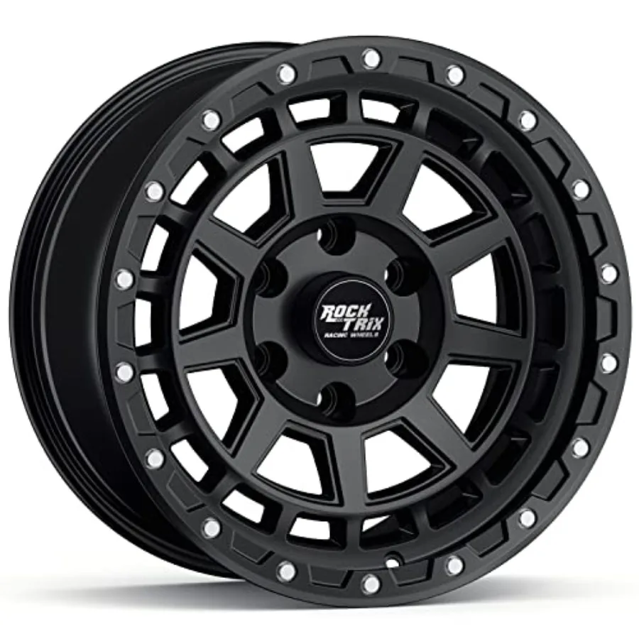 

17 Inch Black Wheel for Tacoma 2001+ 4Runner 2002+ FJ Cruiser Tundra 99-06 6x5.5 6x139.7 17x9-12mm Offset 4.5 Inch Backspace 1