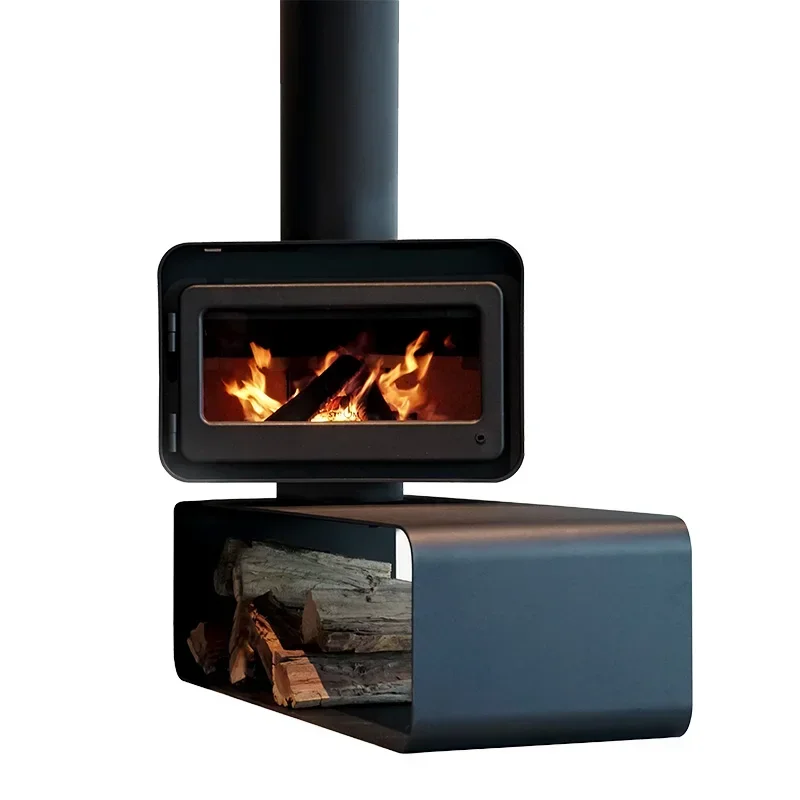 Fireplace Firewood Heating Firewood Stove Indoor Villa Cast Iron Wood Burning Independent