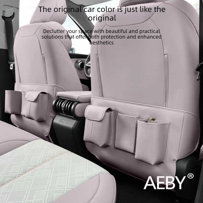 

For BYD ATTO 3 Smart Driving Edition 2022-2025 Rear Seat Back Protector,Car Interior Cover,Anti-Kick Pad,Car Seat Anti-Kick Pad