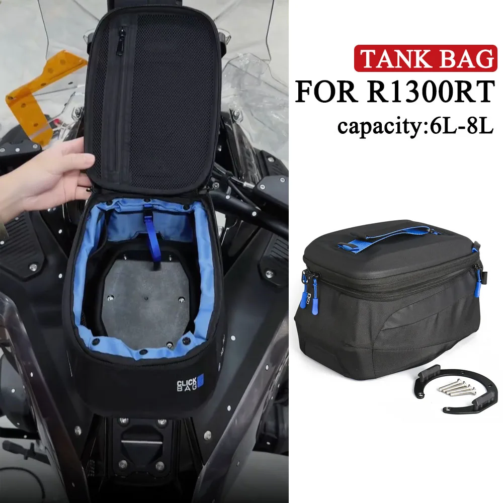 

FOR BMW R1300RT R 1300 RT R1300 RT 2025 2026 New Quick Release Fuel Tank Bag Kits RT 1300 6L~8L Tank Bag Kit