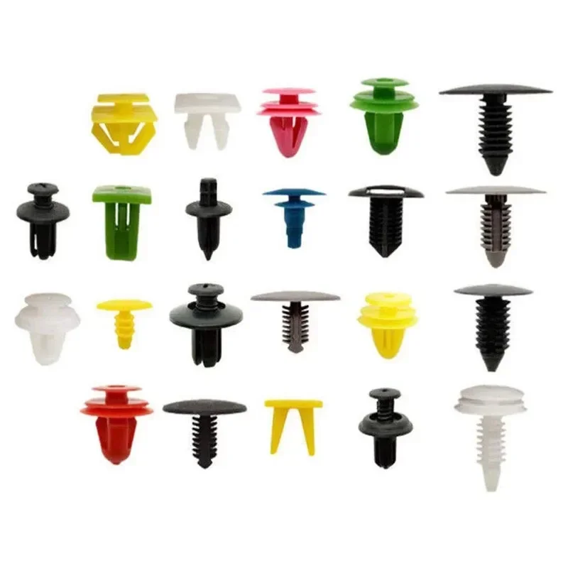 100/500Pcs Mixed Car Buckle Car Bumper Door Panel Fixed Clip Universal Car Clip Mixed Car Bumper Fender tive Door Panel Prot