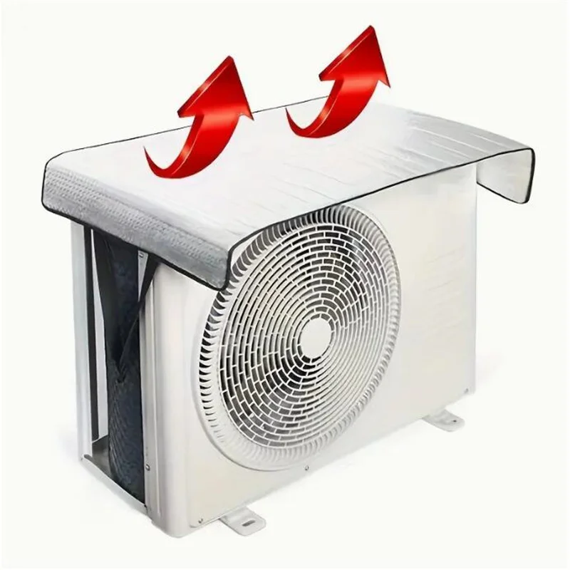 

40x80CM Air Conditioning Cover Outdoor Rainproof Anti-Dust Anti-Snow Cleaning Cover Household Air Conditioner Cleaning Supplies