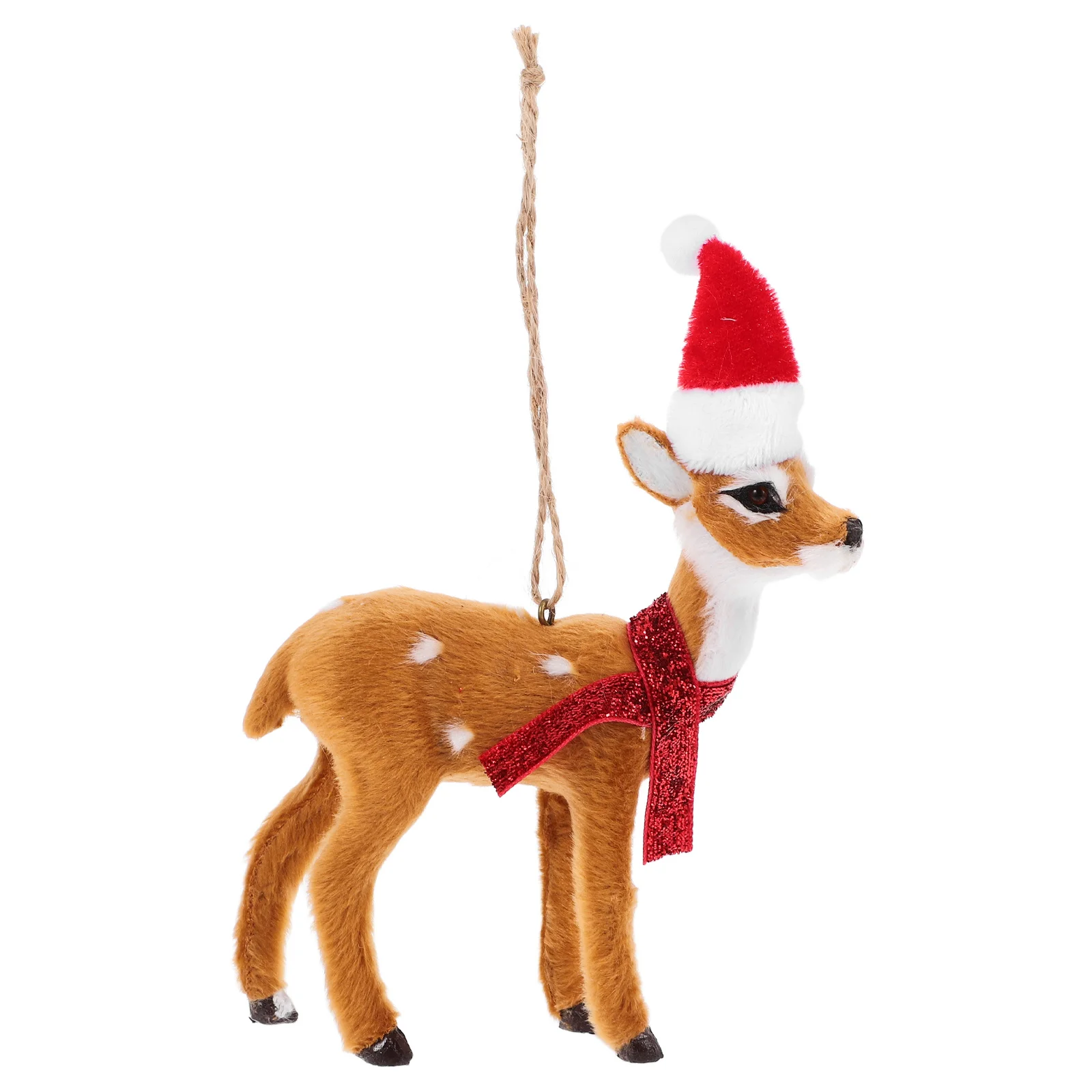 

Xmas Deer Hanging Ornament Cute Christmas Tree Decor Delicate Design Party Garden Wall Door Decor Xmas Tree Ornament