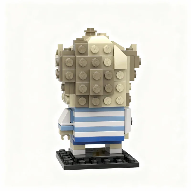 180pcs MOC Brickheadz Michael Mutant Garbage Pail BricKidz Model Building Blocks Architecture Festival Gift Toy Education Brick