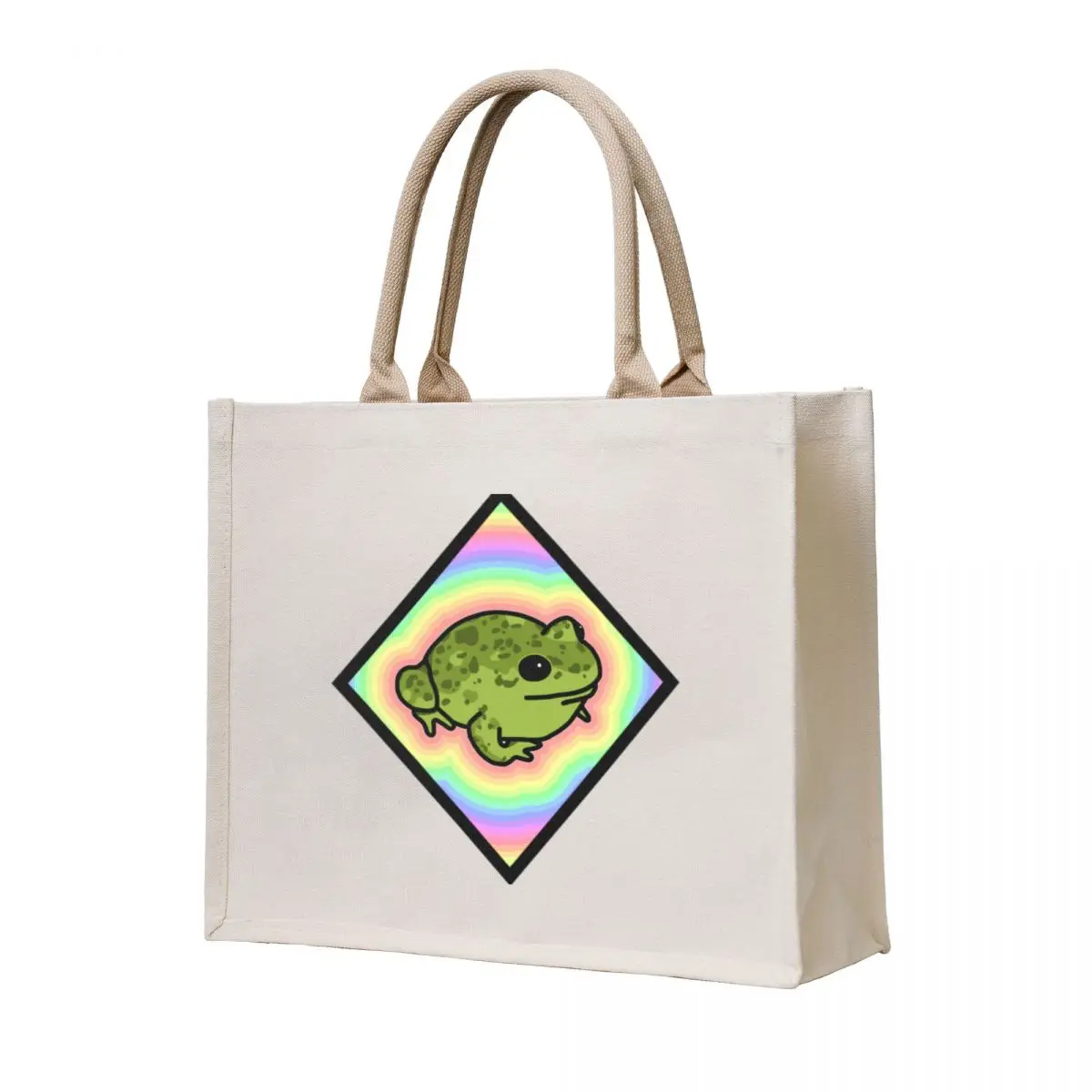 

Diamond Pastel Frog Tote Bag shopper bags bags luxury women great bag
