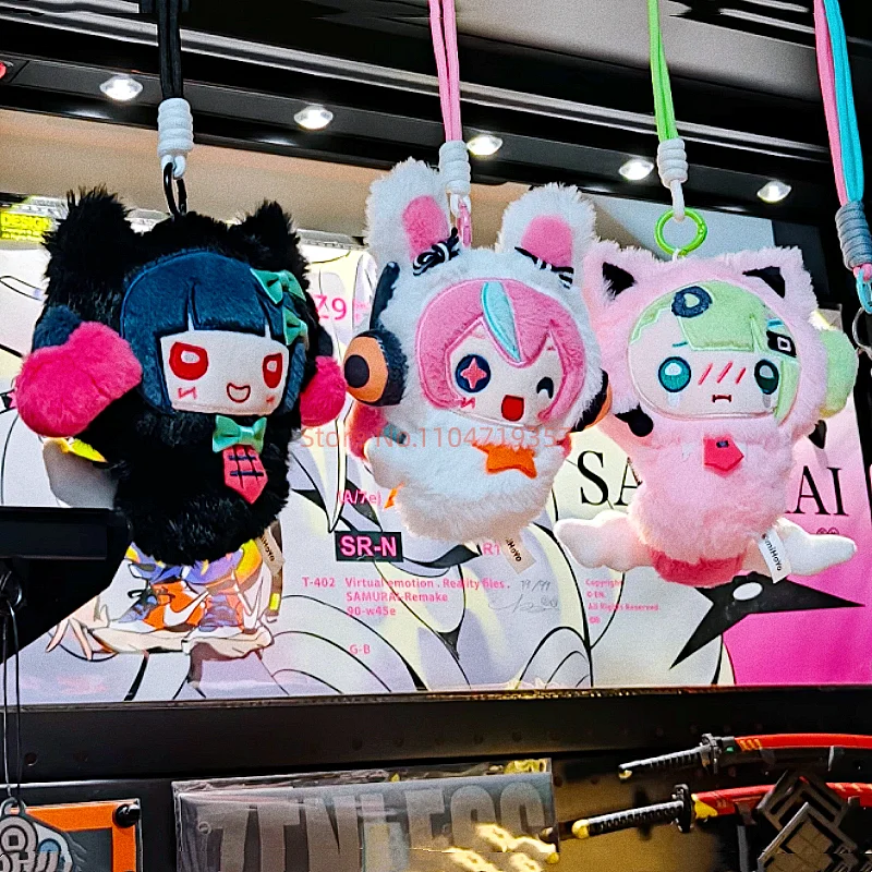 Zenless Zone Zero Goods Tokyo Performance Angels Of Delusion Series Plush Keychain Pendant Anime Cute Mdoel Doll Toys Gifts