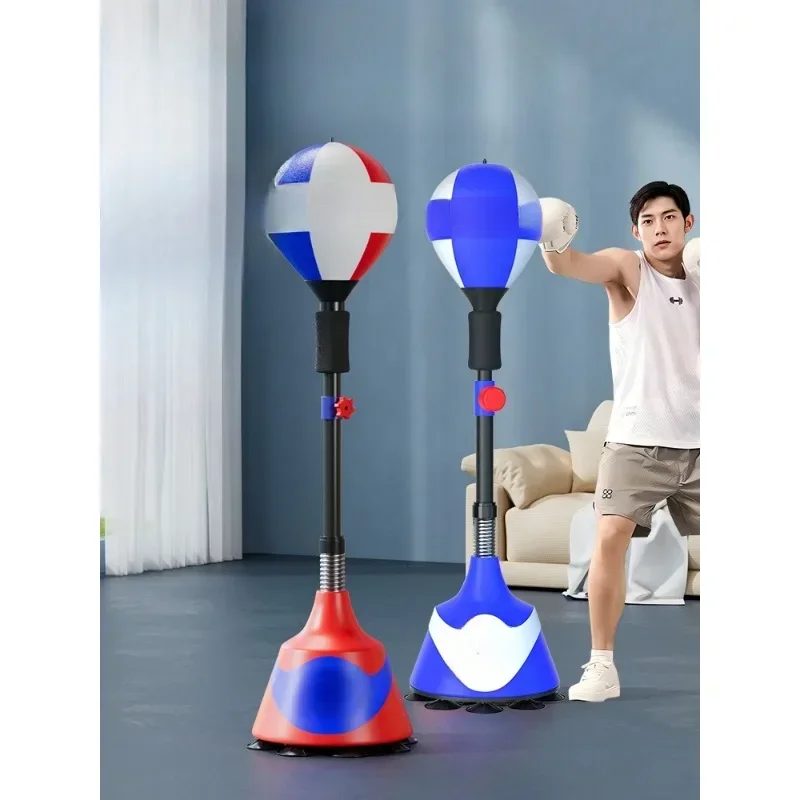 Boxing speed ball dodge trainer, household vertical decompression training equipment, pressure target children's reaction ball