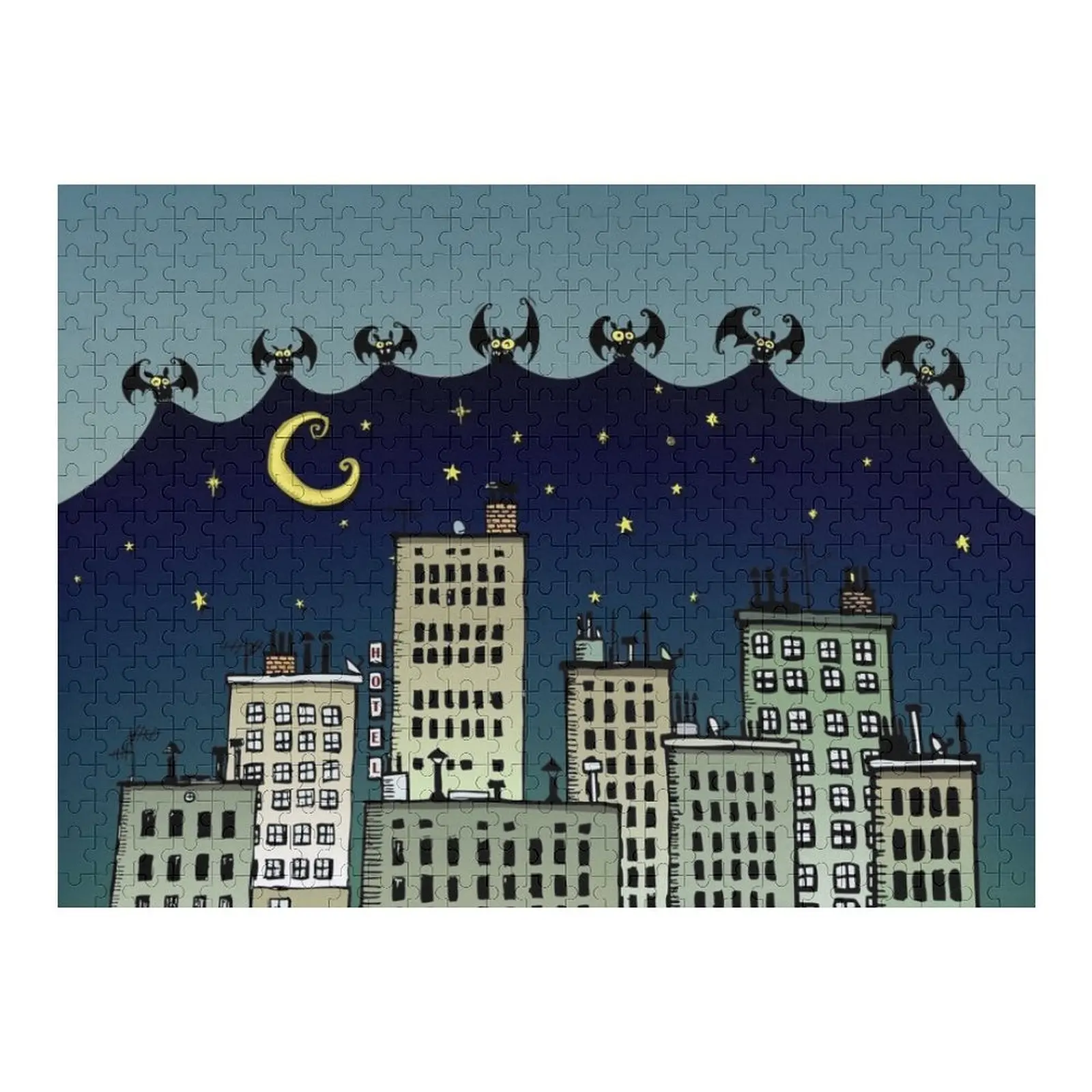 

The Nightbringers Jigsaw Puzzle Personalized Kids Gifts Jigsaw Pieces Adults Custom Child Gift Puzzle