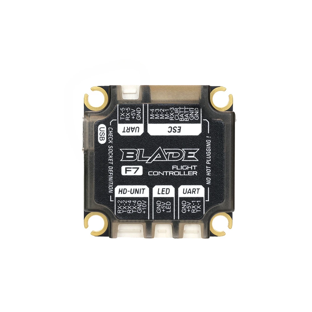 Blade V2 FPV crossover F722 simulación de control de vuelo, transmisión de imágenes DJI O3 de alta definición