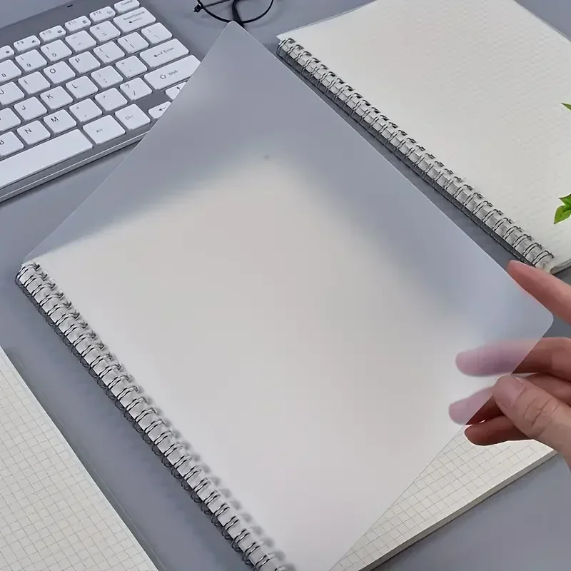 A5 Grid Notepad Spiral Bound Sketch Book Draft Agenda Drawing Notebook Writing Pads for Office And School Supplies
