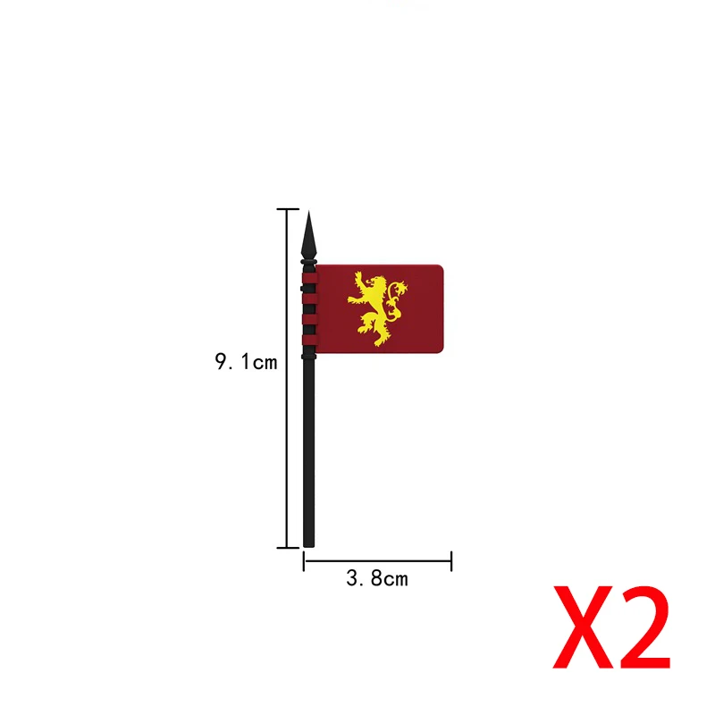 Militärische Bausteine, kompatible Soldatenfiguren, mittelalterliche Ritter, Waffen, Umhang, Schulter, gepanzertes Kriegspferd, Flaggen, Geschenke, Spielzeug
