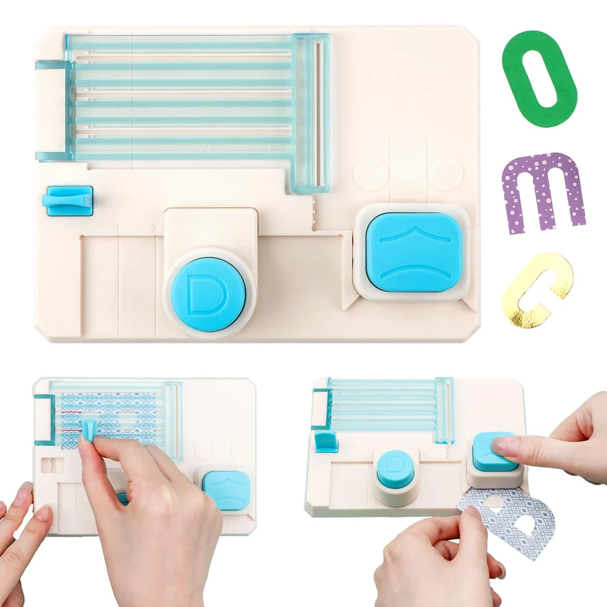 DIY Letter Embossing Machine for Handmade Greeting Cards - Manual Paper Press