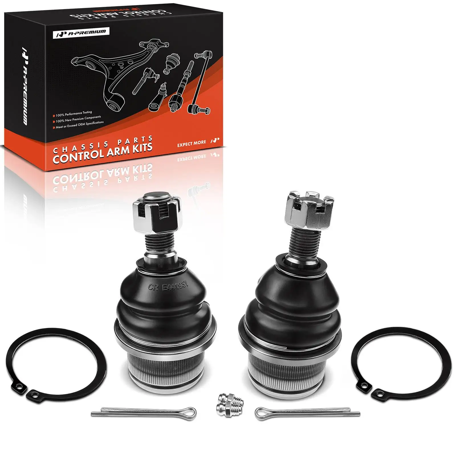 A-Premium 2x Front Lower Ball Joint for GMC Envoy 2002-2009 Envoy XL 2002-2006 Saab 9-7x 2005-2009 Buick Rainier 2004-2007