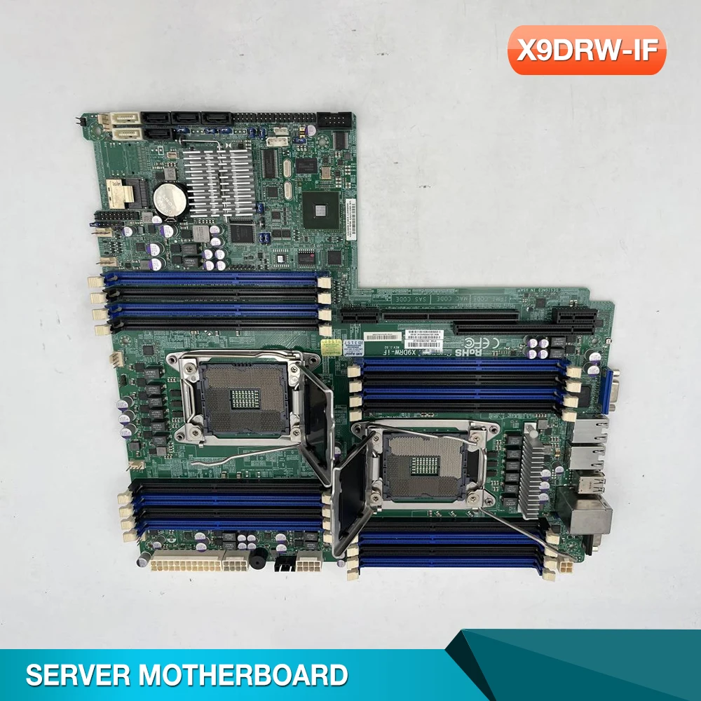 X9DRW-iF For Supermicro Server Motherboard Xeon E5-2600 V1/V2 Family DDR3 LGA2011