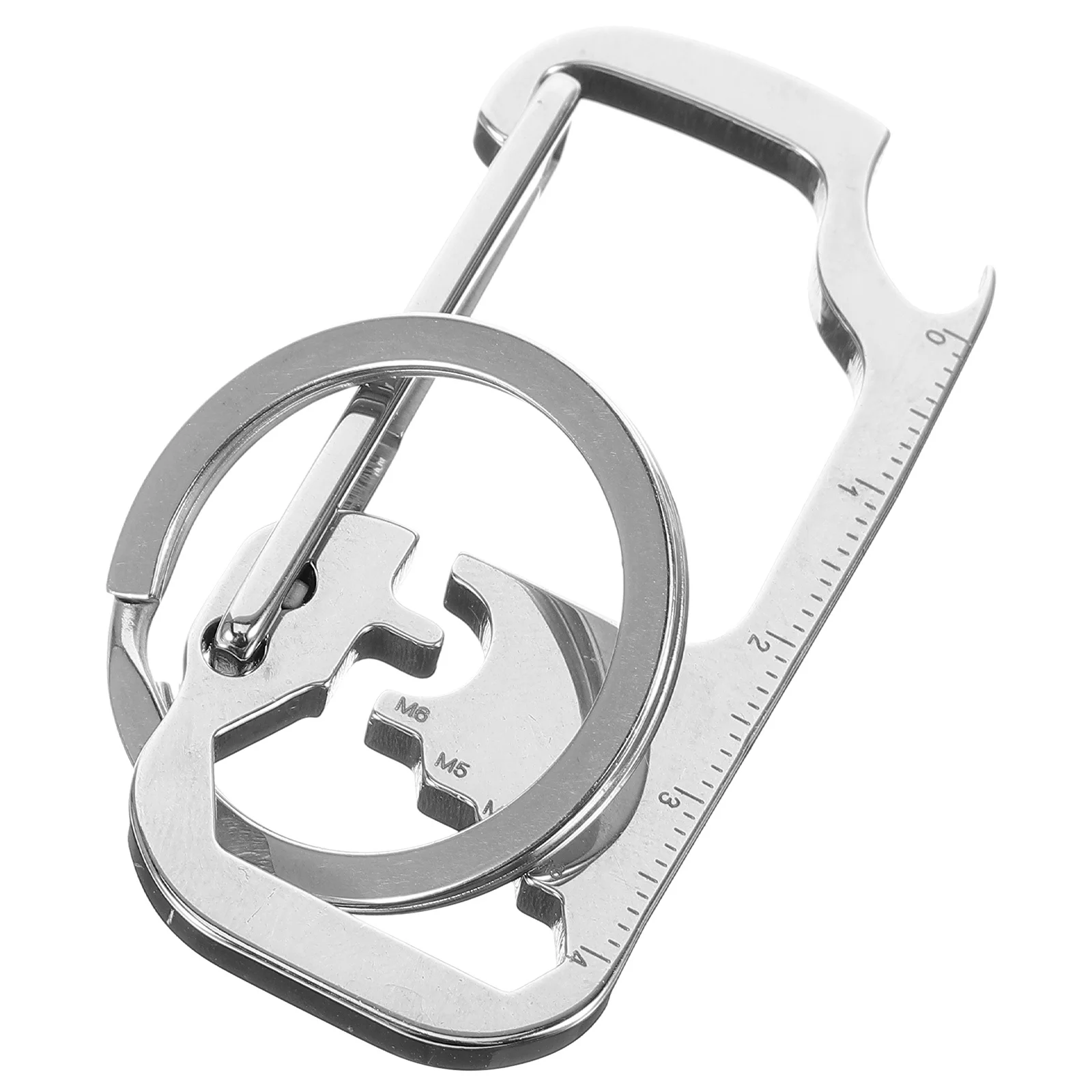 

Heavy Duty Water Bottle Clip Stainless Steel Outdoor Carabiner Hanging Buckle for Backpack Kettle Carrier Convenient Bottle