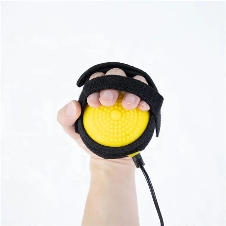 Orthèse de doigt de boule de rééducation de main anti-spasticité avec le Massage de vibration infrarouge lointain pour l'exercice d'impaiement des mains