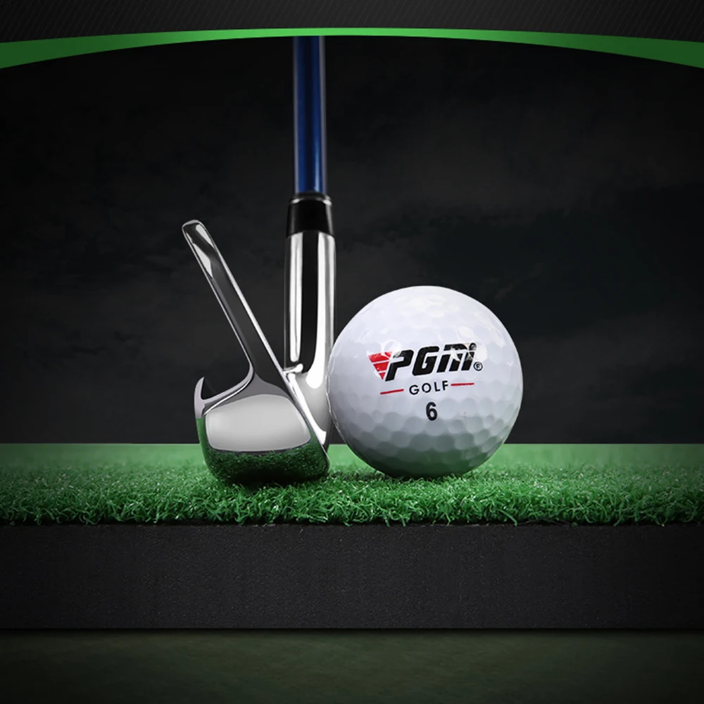 PGM Personal Golf Swing Practice Mat Thickened Version Indoor Home Use Hitting Pad 1/1.15/1.25m Backyard Golf Training Grass Mat