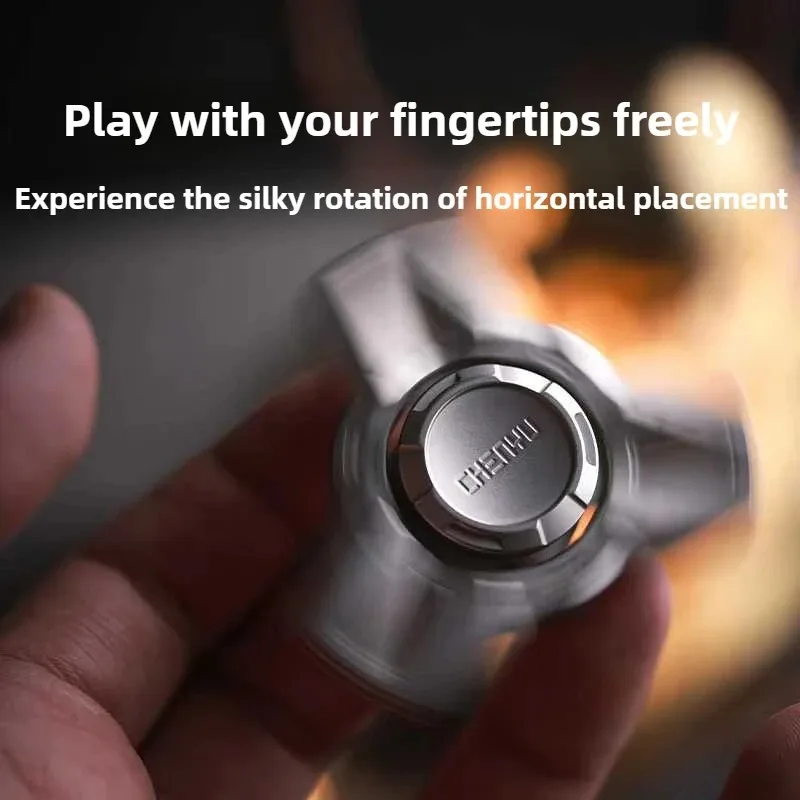 Chenyu EDC CY Mecha Trójstronicowy Mechaniczny Metalowy Ergonomiczny Spinner Antystresowy Zabawka Biurkowa