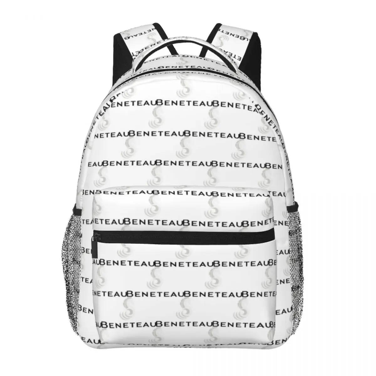 

Beneteau Boats Grey White Black Backpack Student BookBag Children School Bag Computer Shoulder Bags for Men Women