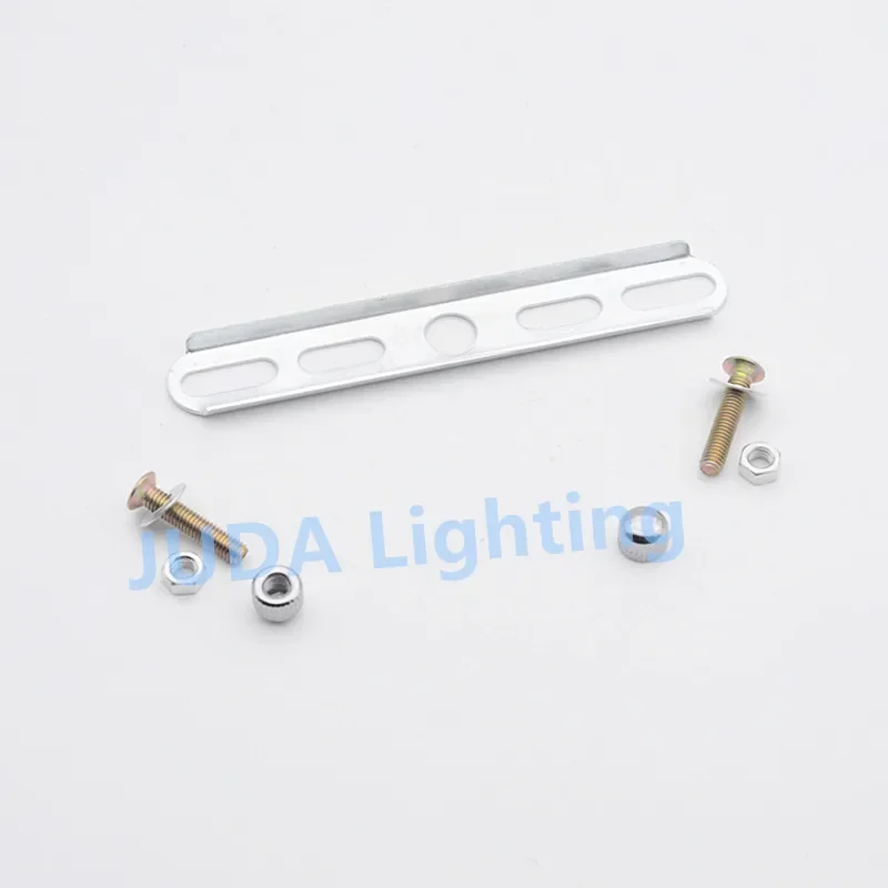 Metal Bracket Iron Hardware Ceiling Rose Ceiling Plate Bracket Board with M5 Decorative Nuts Screws for Retro Modern Chandelier