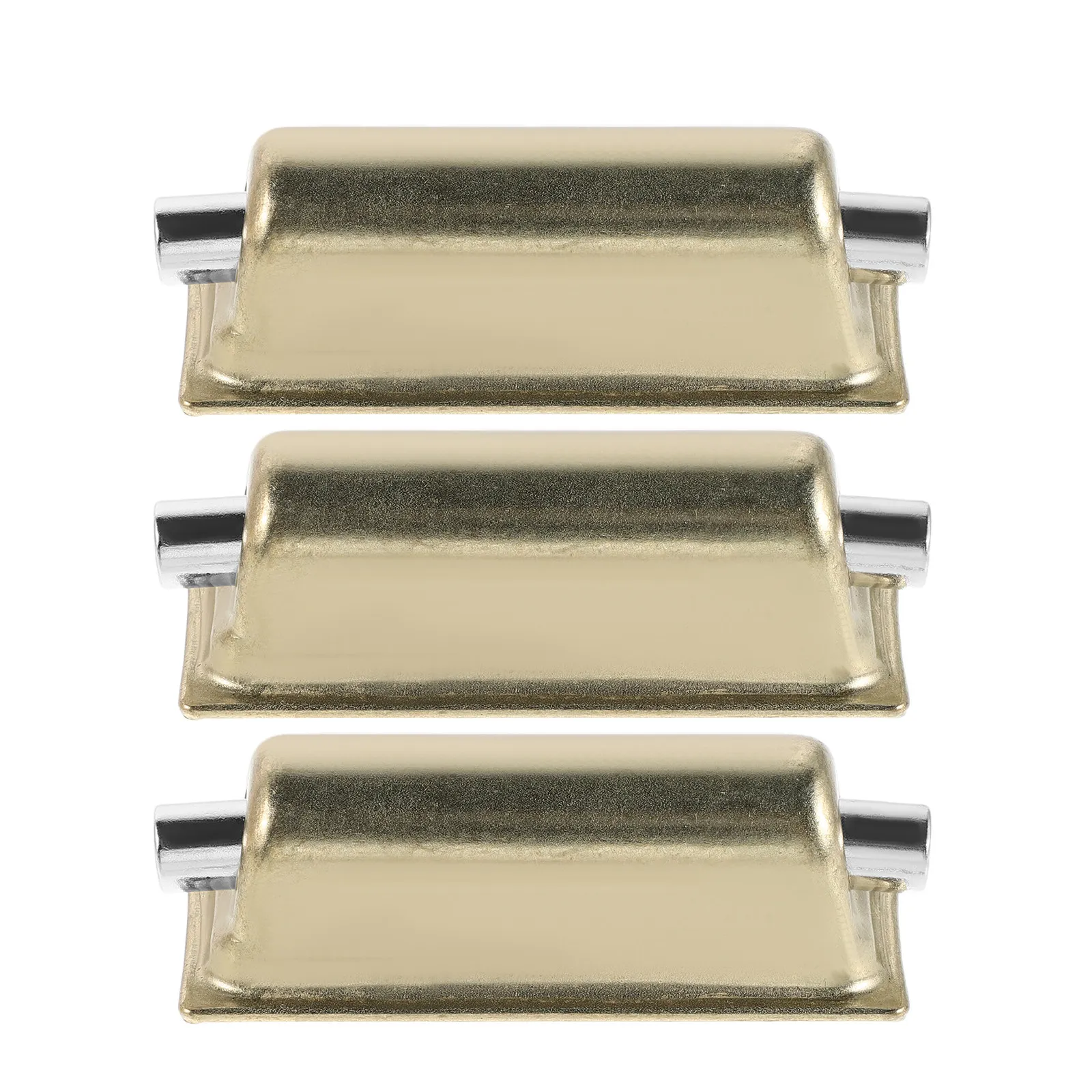 

3Pcs Drum Lug Mounts Double End Snare Lugs Lightweight Electroplated Snare Drum Hardware Accessories Replacement Parts