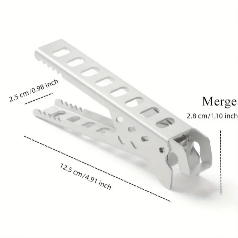 Aluminum Alloy Outdoor Camping Pot Handle Clip Tableware Anti Scald Pot Gripper Holder Clamp Picnic and Home Kitchen Tools image 6