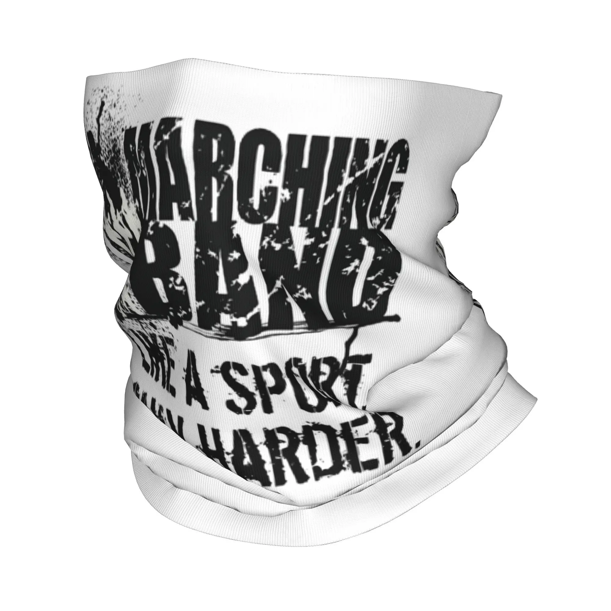 

Funny Marching Band Shirt Marching Band Gifts Like A Sport Only Harder Bandana Neck Gaiter Mask Scarf Cycling Scarf Riding