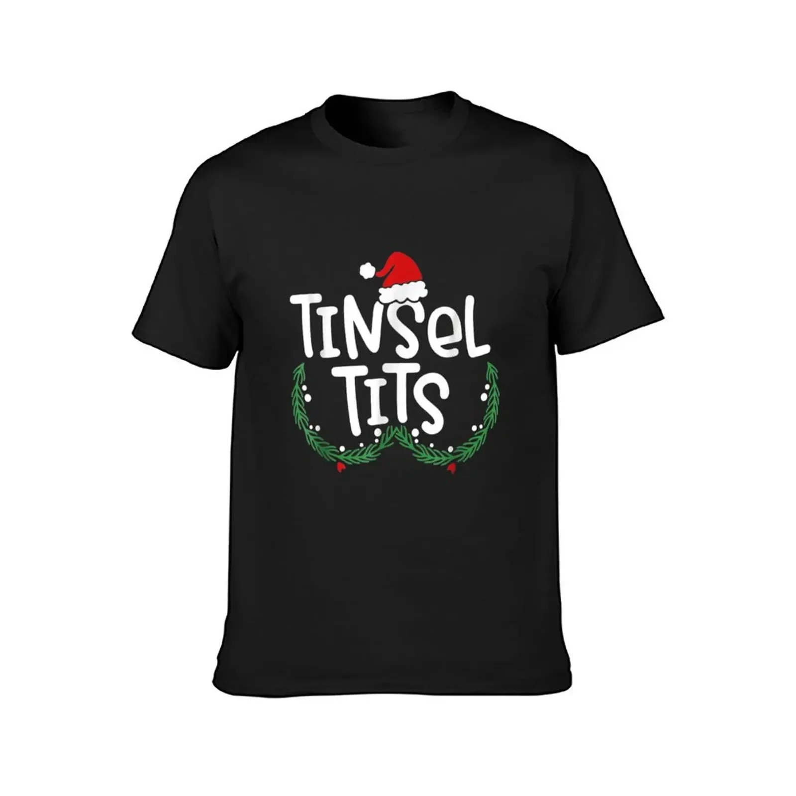 Jingle Balls Tinsel Tits T-Shirt oversizeds vintage t shirts for a boy essential t shirt mens workout shirts