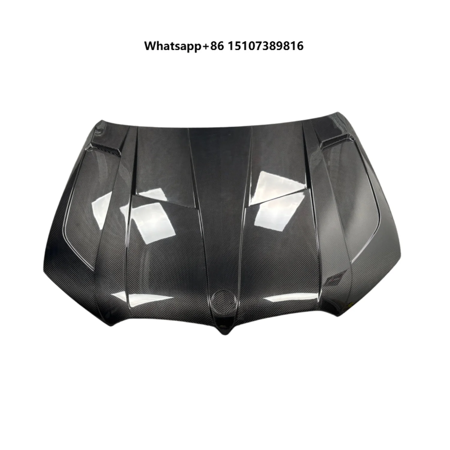 

2022- Top Materials G06 LD Style Real Dry Carbon Fiber Front Hood Body Kit Hood Bonnet for X6 G06
