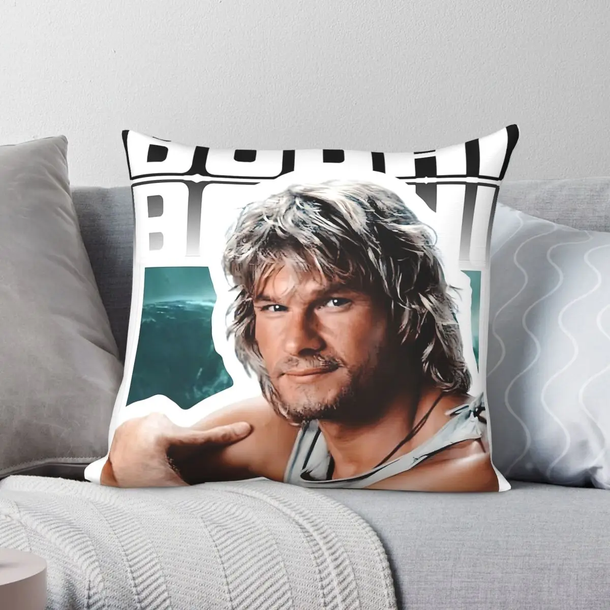 Bodhi Point Break Square Pillowcase Polyester Linen Velvet Pattern Zip Decorative Throw Pillow Case Room Cushion Case Wholesale